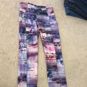 Lululemon Athletica Colorful Tropics Leggings Sz 4